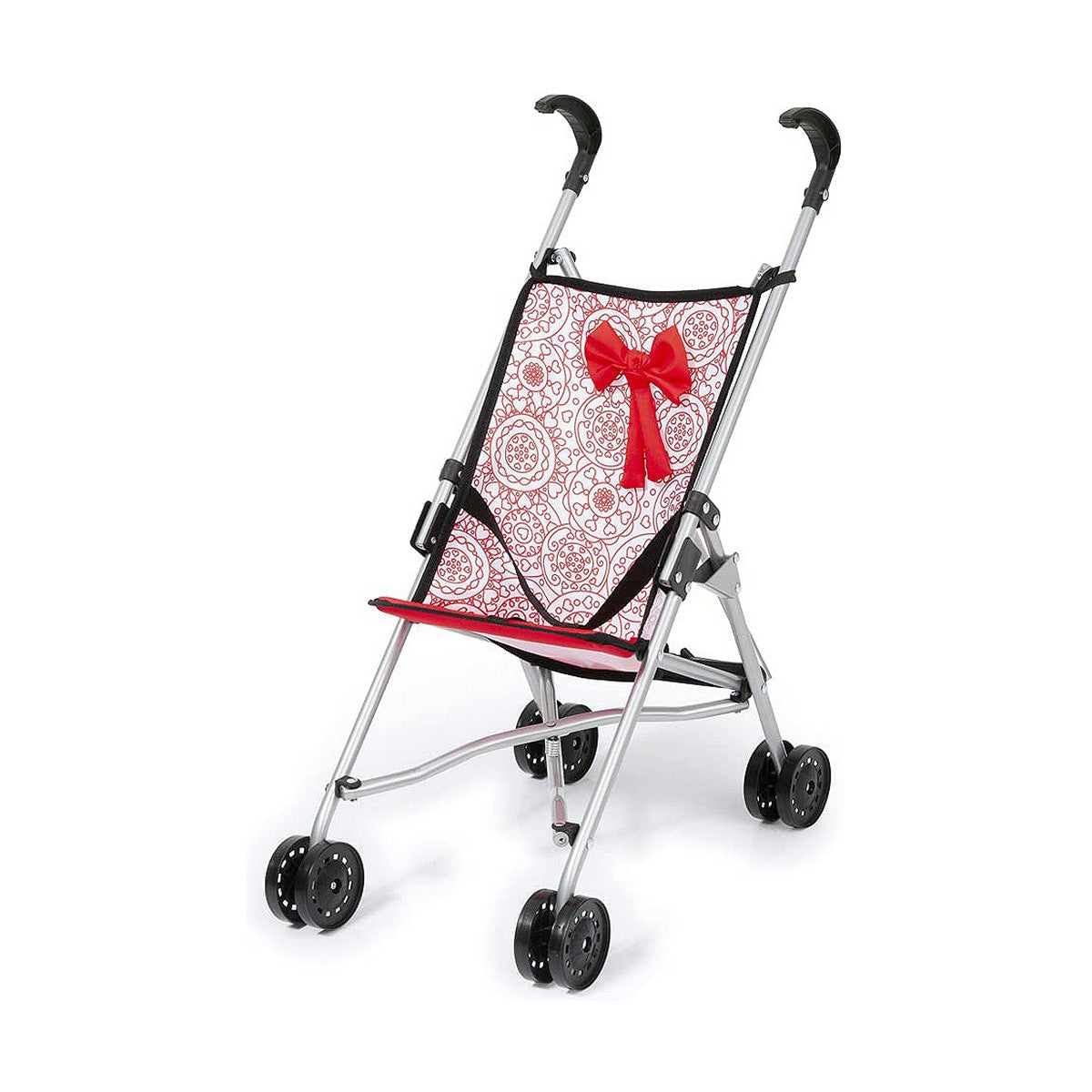 Puppenwägelchen Reig Regenschirm Weiß Rot Prinzessin Puppenwägelchen Reig Regenschirm Weiß Rot Prinzessin von Reig