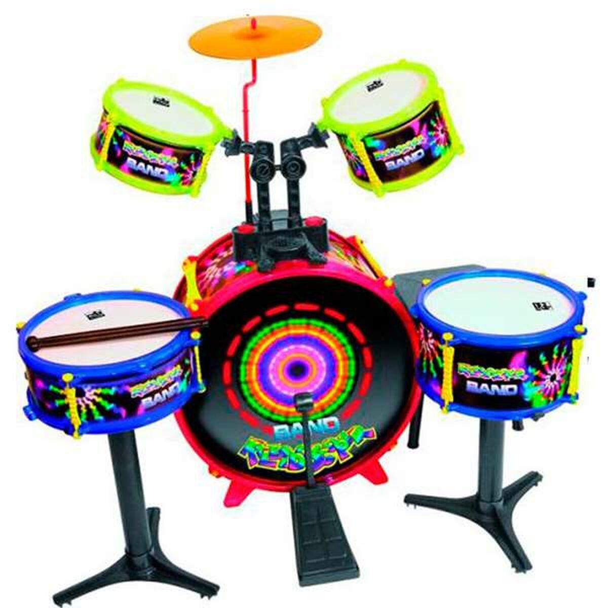 Schlagzeug Reig Kaleidoscoper 75 x 68 x 54 cm Für Kinder Schlagzeug Reig Kaleidoscoper 75 x 68 x 54 cm Für Kinder von Reig