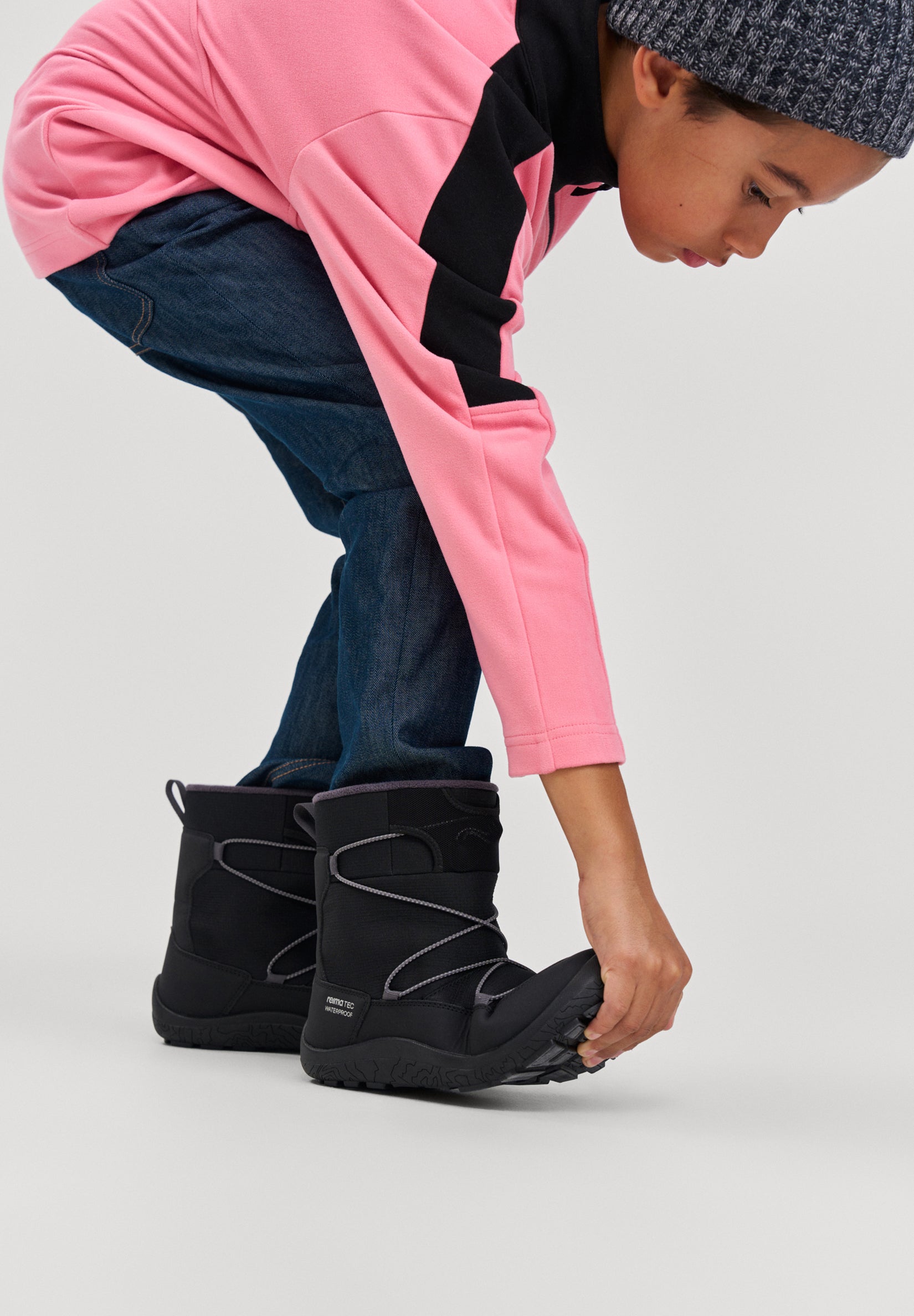 Reima Ensilumi Barefoot Jr Winterschuhe, Schwarz, 35 Reima Ensilumi Barefoot Jr Winterschuhe, Schwarz, 35 von Reima