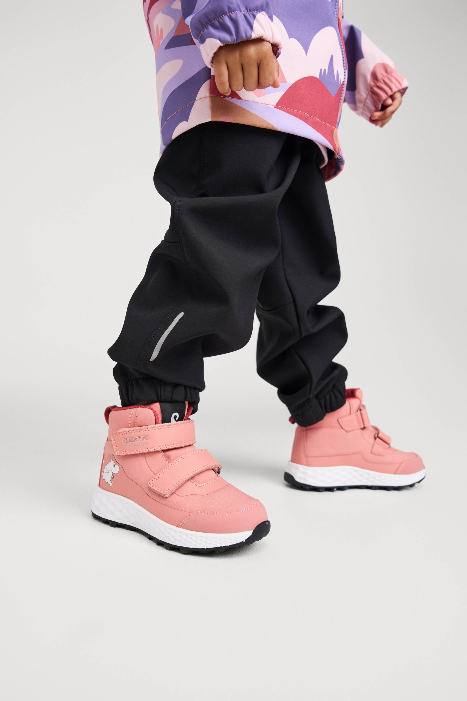 Reima Hiivin Moomin Wasserdichte Mid Kinder Sneakers, Rose Blush, 31, Kinderschuhe Reima Hiivin Moomin Wasserdichte Mid Kinder Sneakers, Rose Blush, 31, Kinderschuhe von Reima