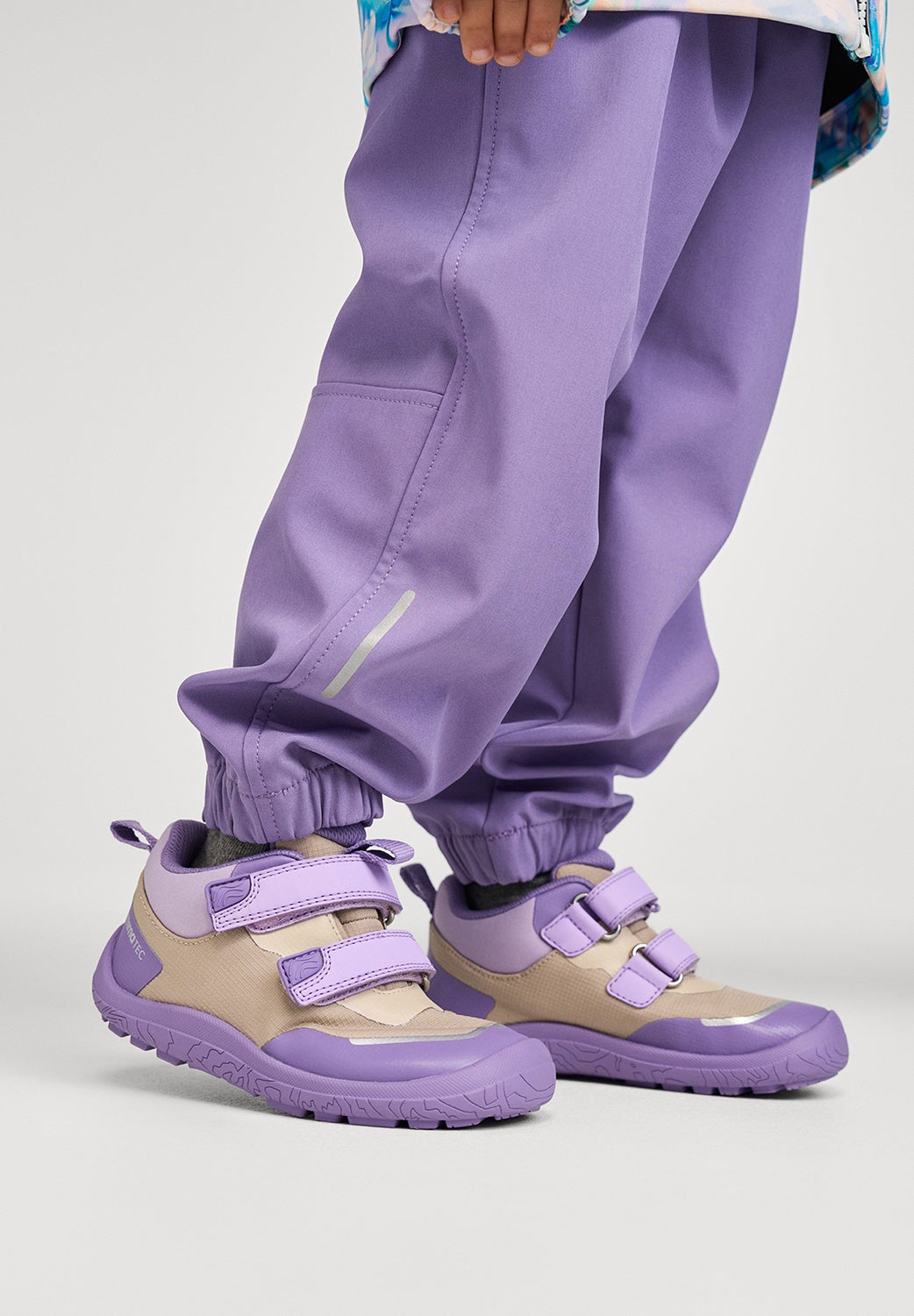 Reima Viikari Barefoot Mid Kinder Sneaker, Earthy Beige, 22, Kinderschuhe von Reima