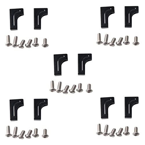 Reinscer 10 Stücke Metall Servo Halterung für Axiales SCX10 CC01 D90 1/10 RC Crawler Auto von Reinscer