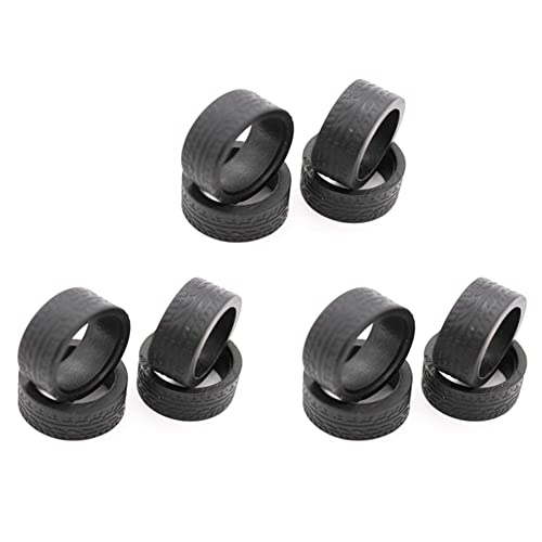 Reinscer 12 Teiliges Gummi Reifen Reifen Rad für K969 K989 P929 Iw04M Iw02 Mini-Z Mini-D Mini-Q von Reinscer