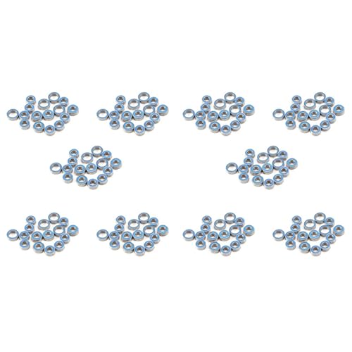 Reinscer 160PCS Gummiversiegeltes Kugellager-Kit für TT02 TT-02 TT02D TT-02D 1/10 RC Car Upgrades Teile Zubehör von Reinscer