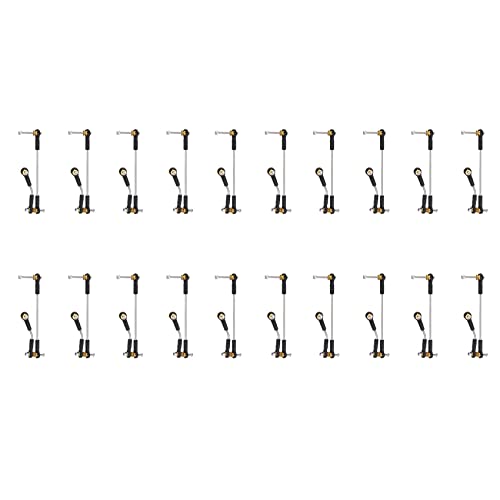 Reinscer 20 Set Lenken Stange Servo Stange Upgrade Teile für B14 B24 B16 B36 C14 C24 C44 1/16 RC Reinscer 20 Set Lenken Stange Servo Stange Upgrade Teile für B14 B24 B16 B36 C14 C24 C44 1/16 RC von Reinscer