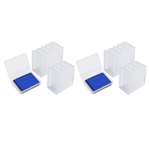 Reinscer 20 Stücke Spielkarten Kasten Sammel Karten Hülle Karten Aufbewahrungs Organisator Durchsichtige Karten Hülle Kunststoff Aufbewahrungs Kasten für Gaming Karten Reinscer 20 Stücke Spielkarten Kasten Sammel Karten Hülle Karten Aufbewahrungs Organisator Durchsichtige Karten Hülle Kunststoff Aufbewahrungs Kasten für Gaming Karten von Reinscer