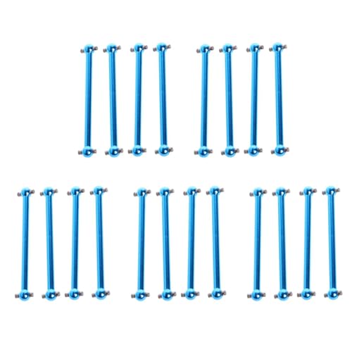 Reinscer 20 Stücke für A979 Teile Upgrade F/R Metall Dogbone A959-07 für A949 A959 A969 K929 E18 Spino 1:18 RC Auto von Reinscer