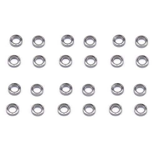 Reinscer 24X 144001-1297 Lager für 144001 1/14 4WD RC Auto Teile Upgrade Zubehör, 4X7X1.8 von Reinscer