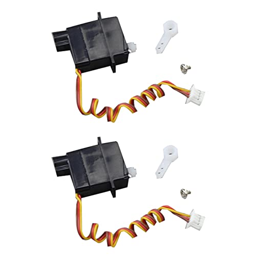 Reinscer 2X 1,9 G Kunststoff Servo für V966 V911S V977 V930 V931 XK K110 K124 A600 A430 A800 RC Hubschrauber Teile ZubehöR Reinscer 2X 1,9 G Kunststoff Servo für V966 V911S V977 V930 V931 XK K110 K124 A600 A430 A800 RC Hubschrauber Teile ZubehöR von Reinscer