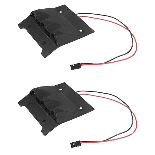 Reinscer 2X Dach Verkleidung Aus Kunststoff mit LED Licht Set Passend für 1/5 Rovan Km Baja 5B 5T 5Sc Rc Autoteile von Reinscer