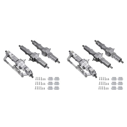 Reinscer 2X Metal Vorne Mitte Hinten BrüCken Achse Getriebe für B16 B36 FY004 1/16 RC Auto Upgrade Teile ZubehöR von Reinscer