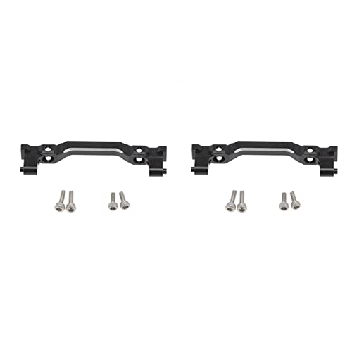 Reinscer 2X Metall Front Stoßstangen Halterung Rahmen Querträger Upgrade Teile für 1/24 RC Crawler Axial SCX24 90081 AXI00002 Zubehör von Reinscer