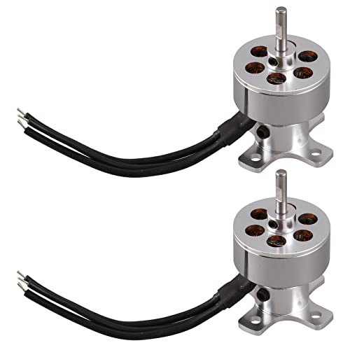 Reinscer 2X RC Drone ZubehöR 10G Brushless Motor Out Runner 1811 2000KV fürFunksteuerung Mini-Flugzeuge von Reinscer
