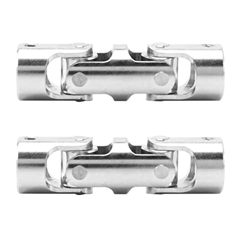 Reinscer 2X Rc Doppel Universal Gelenk Kardan Gelenk Gimbal Kupplungen mit Schraube, 6X 6 mm Reinscer 2X Rc Doppel Universal Gelenk Kardan Gelenk Gimbal Kupplungen mit Schraube, 6X 6 mm von Reinscer