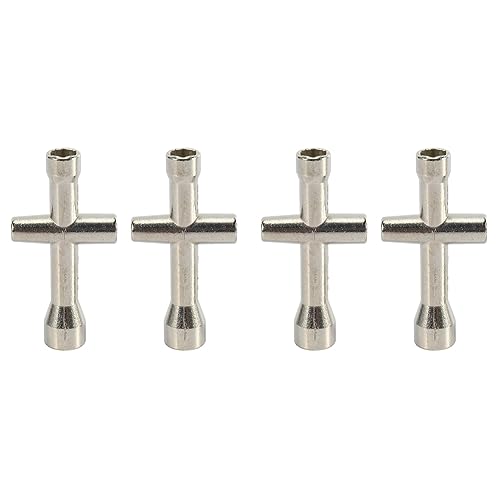 Reinscer 2X Spielzeug Zubehör 4/5 / 5,5 / 7mm Kreuz Schlüssel Hülse für Schrauben Schlüssel RC 80132 für Modell Auto Rad Werkzeug Reinscer 2X Spielzeug Zubehör 4/5 / 5,5 / 7mm Kreuz Schlüssel Hülse für Schrauben Schlüssel RC 80132 für Modell Auto Rad Werkzeug von Reinscer