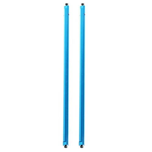 Reinscer 2X Zentral Antriebs Welle FÜR Toys A949 A959 A969 A979 K929 RC Auto, Metall, Blau von Reinscer