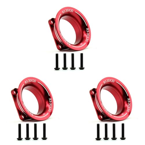 Reinscer 3X 30X30 LüFter Abdeckung Luft KüHlungs Kanal für 540 550 3650 Motor/ESC KüHlkörper 1/10 1/8 D3 D4 RC Auto,1 von Reinscer