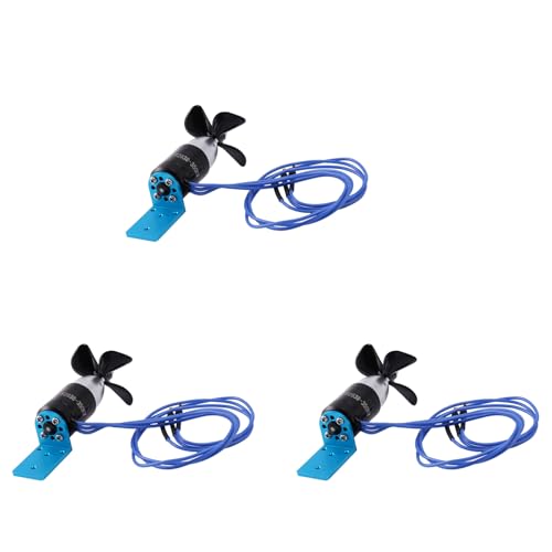 Reinscer 3X IPX8 Wasserdichtes Unterwasser Strahl Ruder 2838 350KV 2,4KG Schub Bürstenloser Motor mit 55mm 60mm Propeller für ROV RC Boote CW von Reinscer