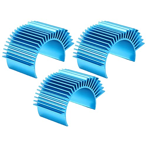 Reinscer 3X RC Auto Teile 540 550 Motor Kuehler für 12428 12423 A959-B A969-B A979-B A929-B Blau von Reinscer