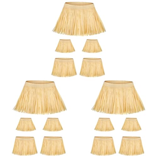Reinscer 3X Vogelscheuchen-Strohhalm-Kit Vogelscheuchen-KostüMzubehöR Hals-Arm- und KnöChelbäNder für -Accessoires-Dekoration von Reinscer