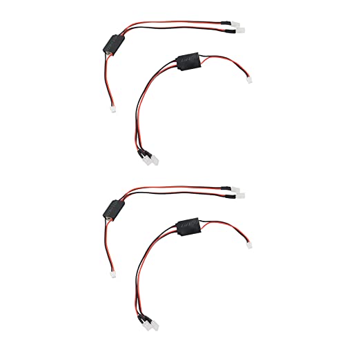 Reinscer 4 Stücke Scheinwerfer LED Licht für HBX 16889 16889A 16890 16890A SG1601 SG1602 1/16 RC Auto Upgrade Teile von Reinscer