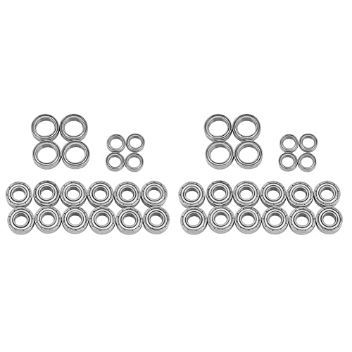 Reinscer 40 Stück Lagerung Kit für TT01 TT-01 TT01D TT01E TT01R DF02 1/10 RC Auto Upgrade Teile Reinscer 40 Stück Lagerung Kit für TT01 TT-01 TT01D TT01E TT01R DF02 1/10 RC Auto Upgrade Teile von Reinscer