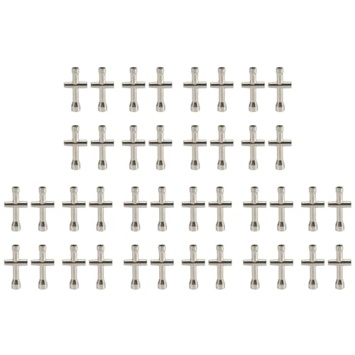 Reinscer 40X Spielzeug ZubehöR 4/5 / 5,5 / 7Mm Kreuz SchlüSsel HüLse für Schrauben SchlüSsel RC 80132 für Modell Auto Rad Werkzeug von Reinscer