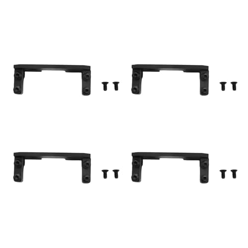 Reinscer 4X Aluminium Servo Halter + Carbon Halter für 1:10 AXIAL SCX10 Rc Auto Achse von Reinscer