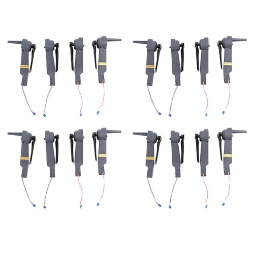 Reinscer 4X E58 RC Quadcopter Ersatzteile Achsarme mit Motor und Propeller für FPV Racing Drohnenrahmen Ersatzteile ACCS von Reinscer