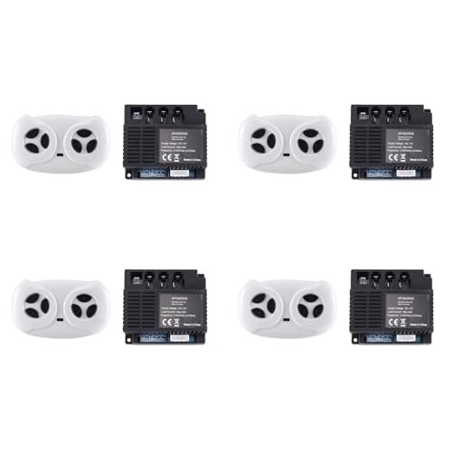Reinscer 4X JR1922RXS 12V Kinder Elektrofahrzeug 2.4G Bluetooth Fernbedienung und EmpfäNger für Kinder Elektrofahrzeugteile von Reinscer