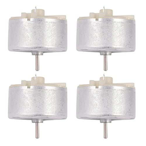 Reinscer 4X Neuer Elektrischer Mini-DVD-Motor RF-500TB-12560 6V-4000RPM 32X16mm DC 3V-12V von Reinscer