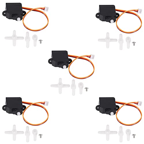 Reinscer 5X 2G Digital Servo 2.2G Servo für Kleinstflugzeuge PKW LKWs Orlandoo Hunter Upgrade Teile Universal von Reinscer