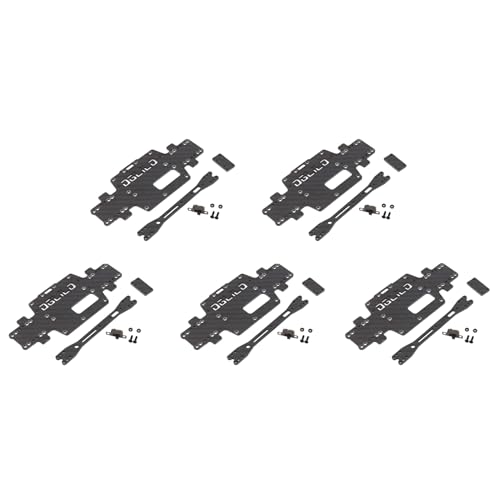 Reinscer 5X für K969 K979 K989 K999 P929 P939 1:28 RC Auto Ersatzteile Verbesserte Kohlefaser Chassis Auto Boden Low Body Shell von Reinscer