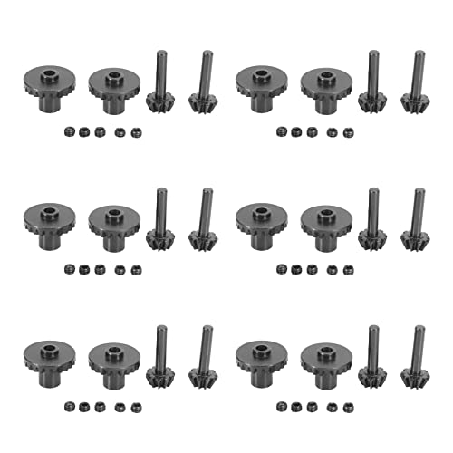 Reinscer 6 Satz Stahl Vorder und Achs Getriebe Antrieb Wellen Getriebe Upgrade Zubehör für B24 B36 C14 C24 MN D90 D99 von Reinscer