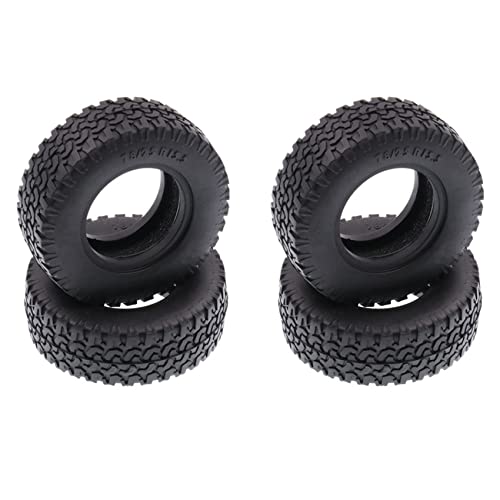 Reinscer 8 Stück 1,55 Gummi Reifen für 1/14 Rm8 Baja RC Rock Crawler Ferngesteuerte Auto Reifen von Reinscer