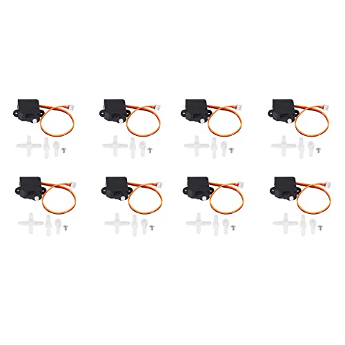 Reinscer 8X 2G Digital Servo 2.2G Servo für Kleinstflugzeuge PKW LKWs Orlandoo Hunter Upgrade Teile Universal von Reinscer