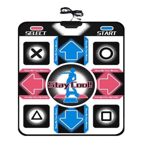 Reinscer USB-Verkabelte Tanzmatten 11 Tasten Tanzspiel Step Pad Tänzerdecke Tänzerdeckenausrüstung Reinscer USB-Verkabelte Tanzmatten 11 Tasten Tanzspiel Step Pad Tänzerdecke Tänzerdeckenausrüstung von Reinscer