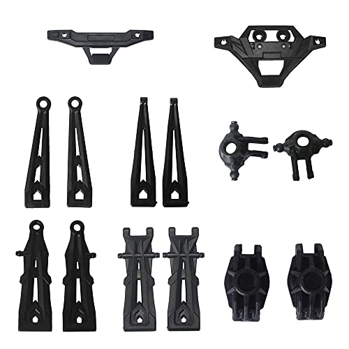 Reinscer für 9125 RC Auto 14 StüCk Vorne Hinten Oben Unten Schwenk Arm Lenken Schalen StoßStange von Reinscer