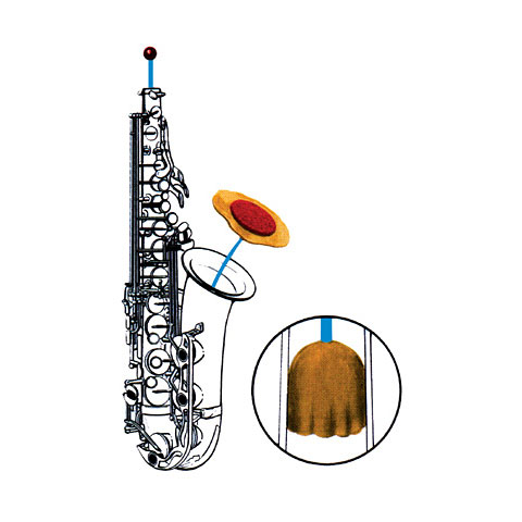 Reka Alto-, Tenor-Sax & Bass-Clarinet Swab Wischer von Reka