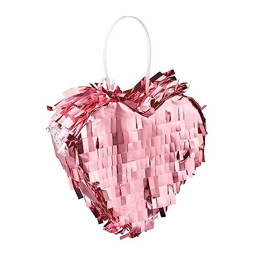 Relaxdays Mini Pinata Herz, befüllbare Piñata für Hochzeit, JGA, Partypinata, zum Aufhängen, HxBxT: 13x13,5x5,5 cm, rosa Relaxdays Mini Pinata Herz, befüllbare Piñata für Hochzeit, JGA, Partypinata, zum Aufhängen, HxBxT: 13x13,5x5,5 cm, rosa von Relaxdays