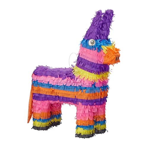 Relaxdays Pinata Esel, zum Aufhängen, Kinder, Mädchen, Jungs, Geburtstag, zum Befüllen, HxBxT: 55 x 40 x 13 cm, bunt Relaxdays Pinata Esel, zum Aufhängen, Kinder, Mädchen, Jungs, Geburtstag, zum Befüllen, HxBxT: 55 x 40 x 13 cm, bunt von Relaxdays