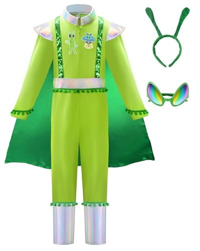 ReliBeauty Alien Kostüm Kinder Junge,3-4 Jahre (Etikett 100) von ReliBeauty