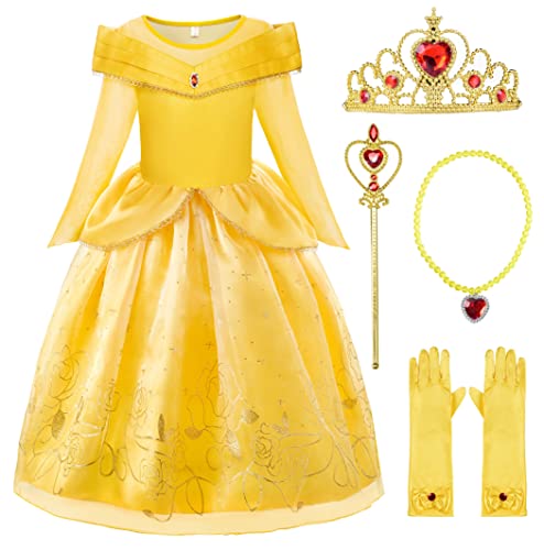 ReliBeauty Kostüm Mädchen Faschingskostüme Kleid Gleb Langärmel mit Zubehöre ReliBeauty Kostüm Mädchen Faschingskostüme Kleid Gleb Langärmel mit Zubehöre von ReliBeauty