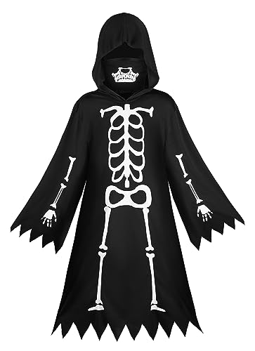 ReliBeauty Skelett Kostüm Kinder Jungen Mädchen Leuchtend Halloween,150 ReliBeauty Skelett Kostüm Kinder Jungen Mädchen Leuchtend Halloween,150 von ReliBeauty