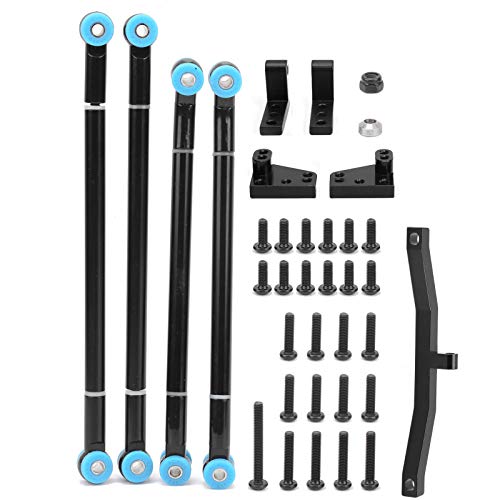 1/10 CNC Zinc Alloy Rear Axle Rod Seat Kit | Replacement for TF2 RC Rock Crawler | Reinforced Upgrade Parts for RC Cars/Trucks | 4 Rods + 5 Accessories + Screw Bag 1/10 CNC Zinc Alloy Rear Axle Rod Seat Kit | Replacement for TF2 RC Rock Crawler | Reinforced Upgrade Parts for RC Cars/Trucks | 4 Rods + 5 Accessories + Screw Bag von Reliant Jazzy