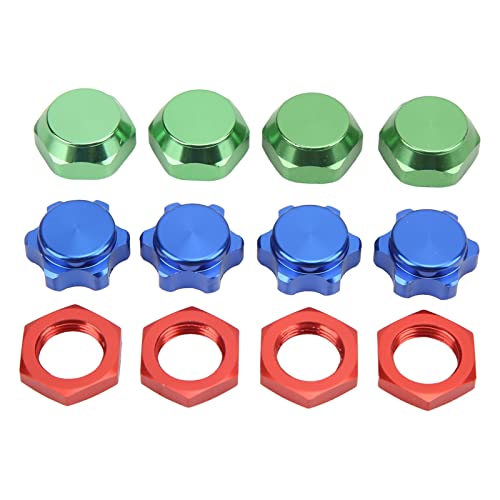 17mm Aluminum Alloy Wheel Hex Hub Nut Set | 1/8 RC Car Upgrade Parts | High - Strength Lightweight Design | Includes Mount Cover & Replacement Nuts 17mm Aluminum Alloy Wheel Hex Hub Nut Set | 1/8 RC Car Upgrade Parts | High - Strength Lightweight Design | Includes Mount Cover & Replacement Nuts von Reliant Jazzy