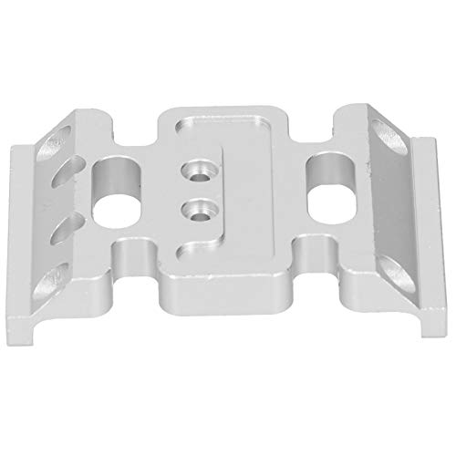 313mm Wheelbase Gearbox Chassis Frame | Aluminum Alloy Upgrade for 1/10 RC Car | Lightweight & Easy Install | Replacement for Metal Frame Versions (Silver) von Reliant Jazzy
