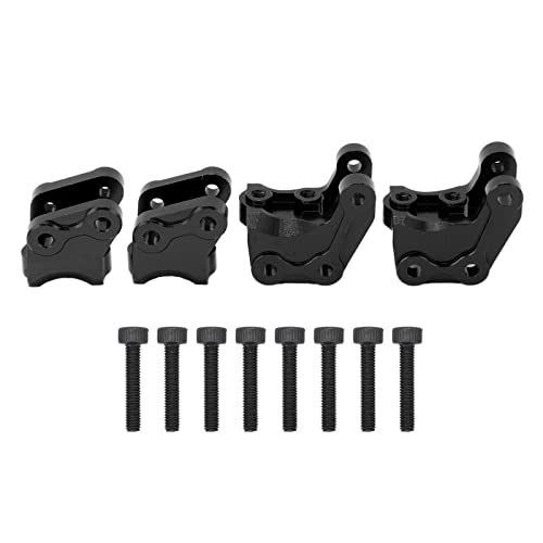 Aluminum Alloy Link Rod Mount Counterweight for Axial RBX10 | Front & Rear Upgrade Part | High - Strength Replacement for 1/10 RC Cars | Tough & Lightweight Design (Black) von Reliant Jazzy