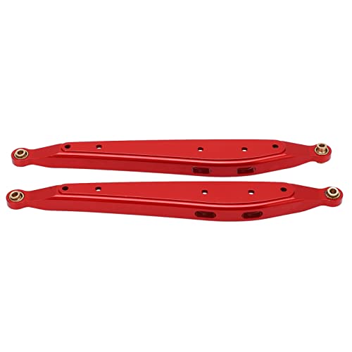 Aluminum Rear Trailing Arm for Axial RBX10 | Strong Alloy Upgrade | Easy Install Replacement | Improves Control & Performance | 1/10 Scale RC Car (Red) von Reliant Jazzy