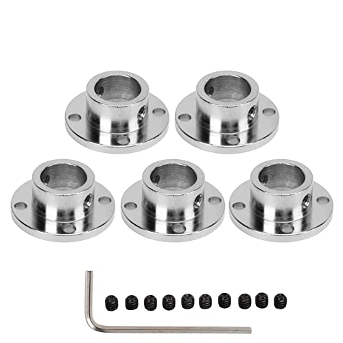 Reliant Jazzy 14mm Flange Shaft Coupling | 5Pcs Steel Coupler Connector for RC Prototype Motors/DIY Projects | Sturdy Guide Prototype Accessory with Wrench & Screws von Reliant Jazzy